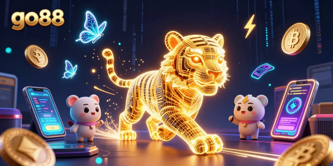 Experience thrilling gameplay at go88 with vibrant 3D visuals showcasing dynamic casino elements.